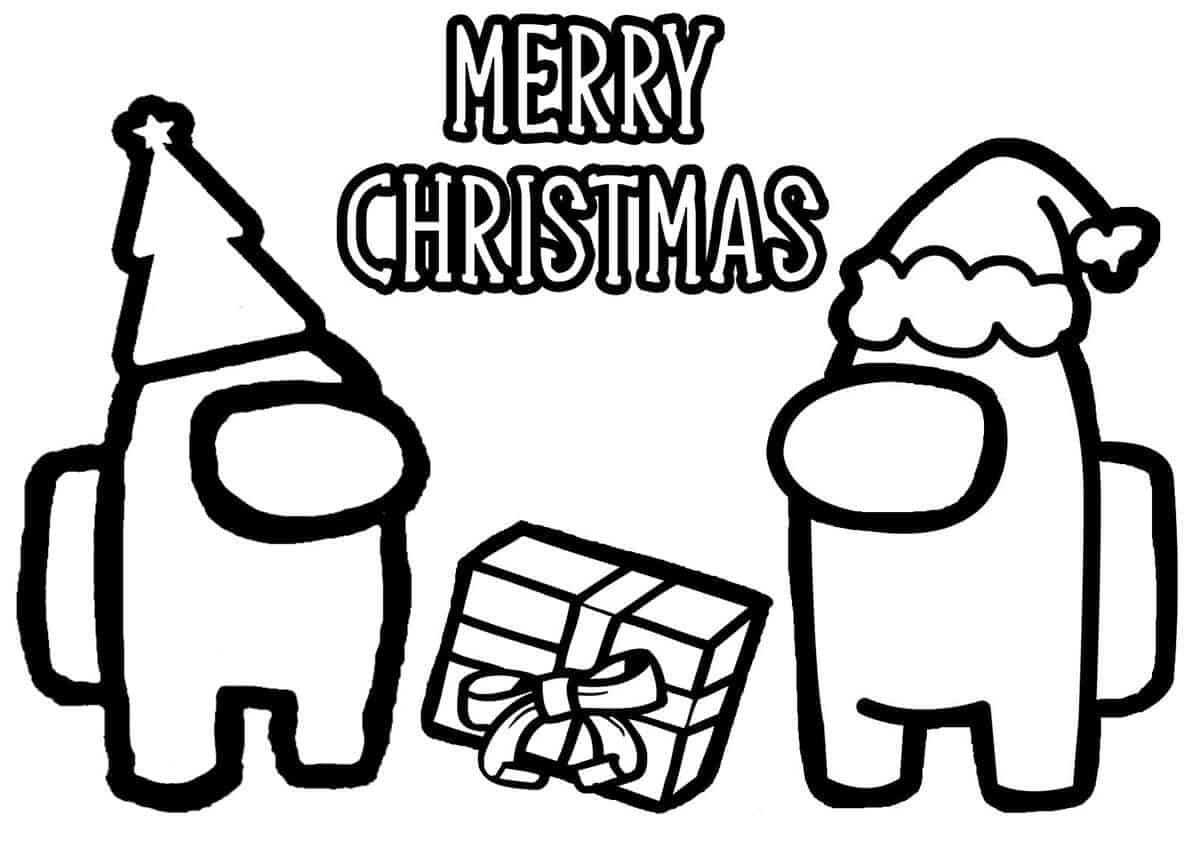 Among us coloring pages free to print