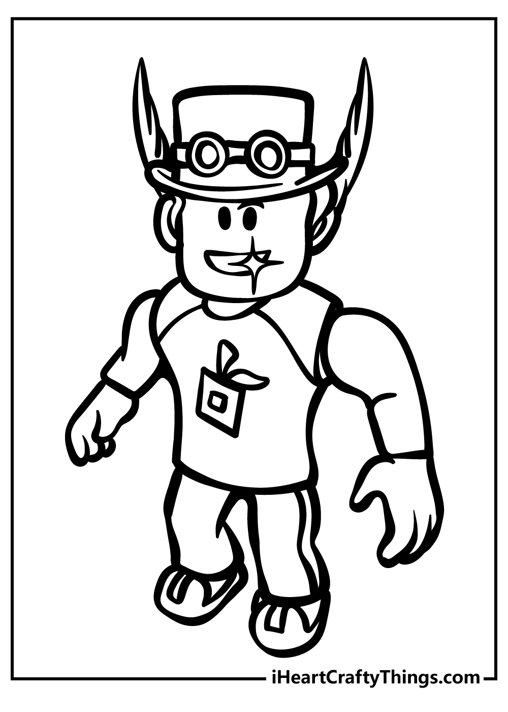 Roblox coloring pages free printables