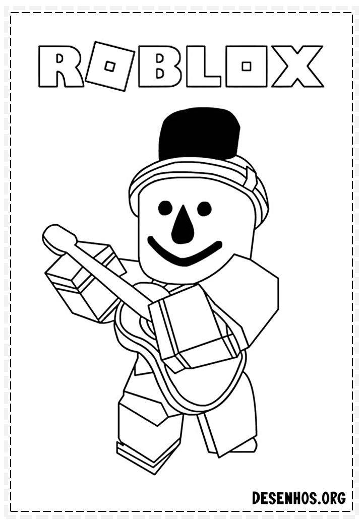Roblox para colorir cartoon coloring pages christmas coloring pages coloring pages for boys