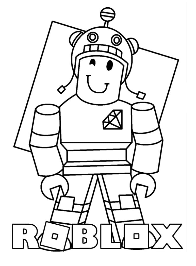 Coloring page roblox video games â printable coloring pages