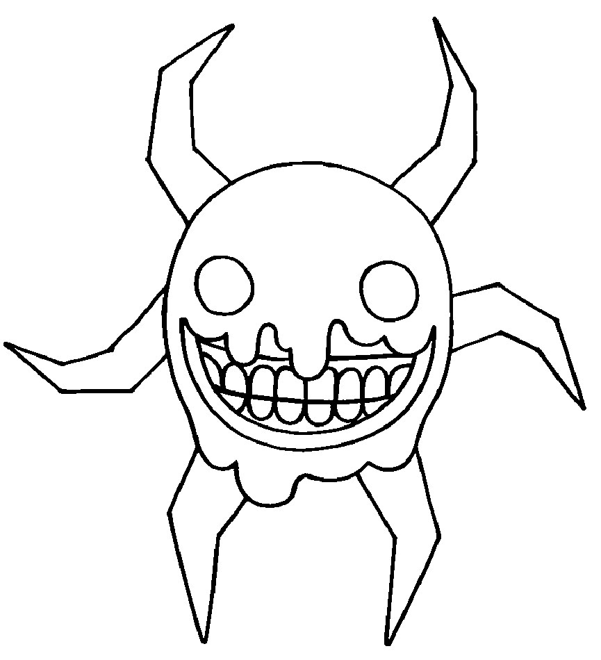 Screech doors roblox coloring page â having fun with children