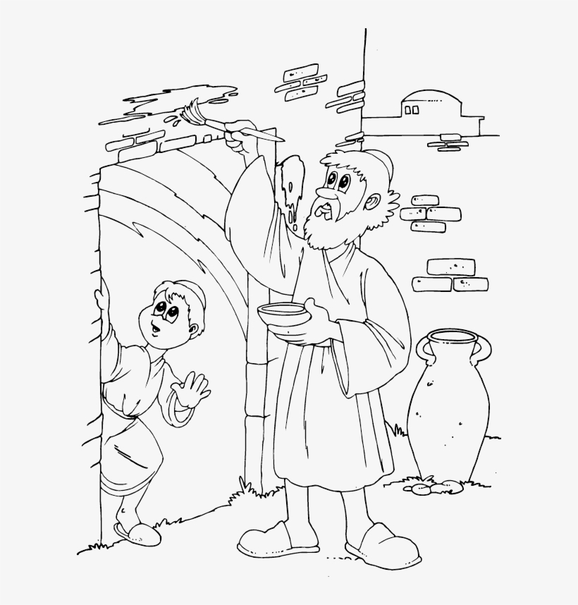 Old door coloring pages by austin