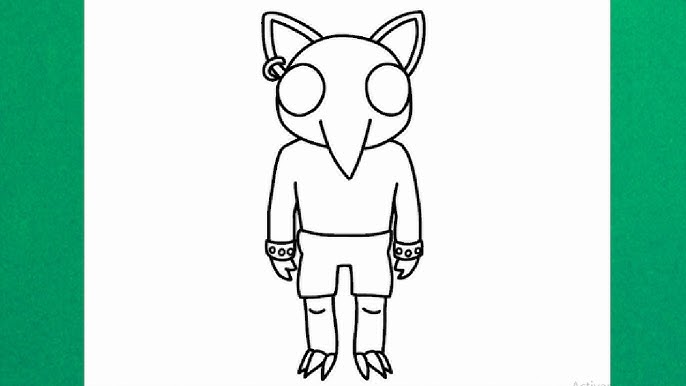 How to draw el goblino roblox doors