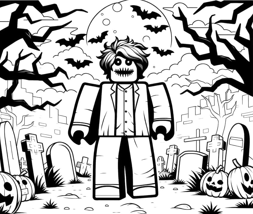 Roblox coloring pages