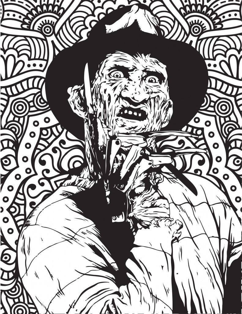 Halloween coloring pages wallpapers