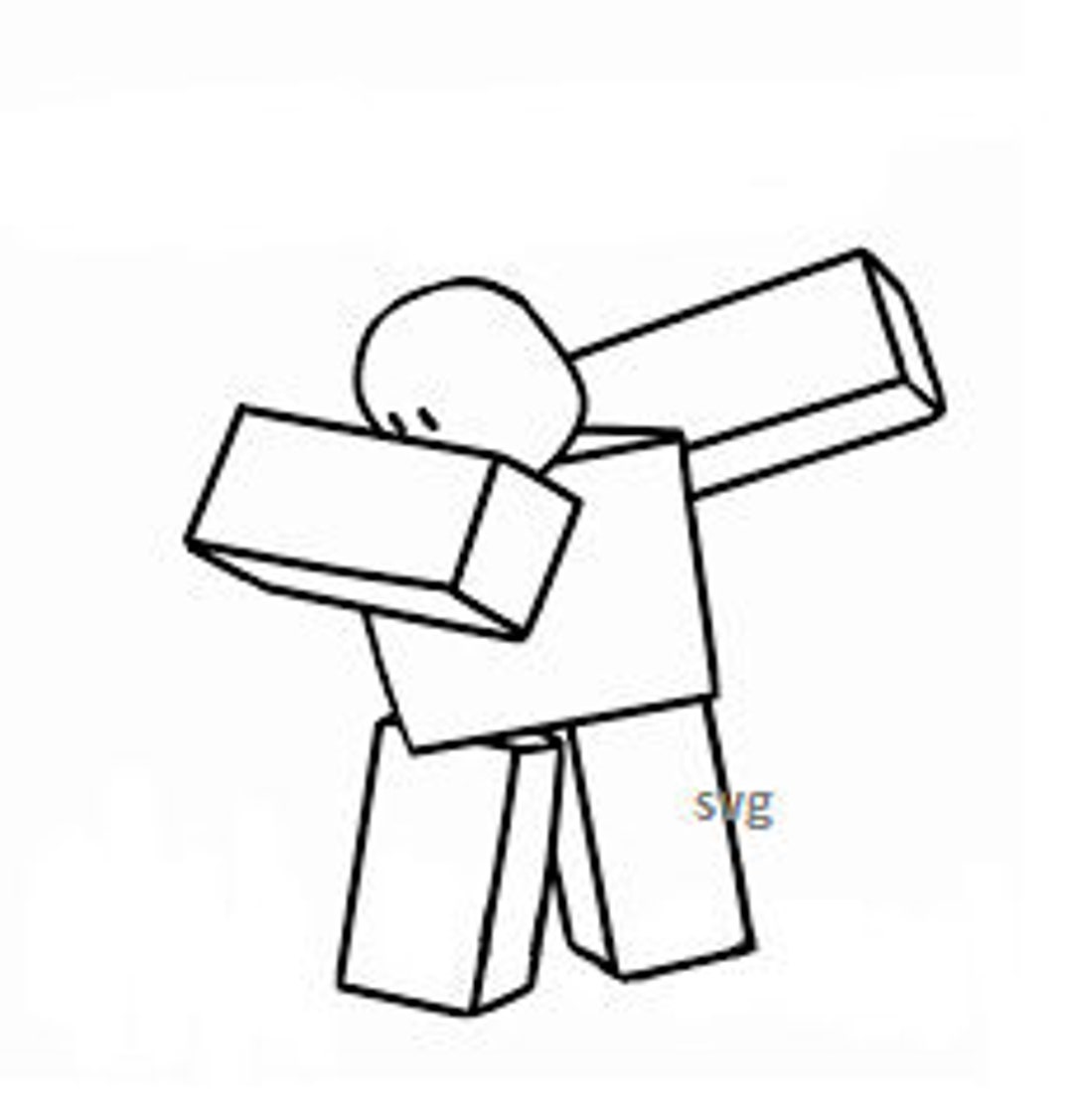 Roblox noob svg download now