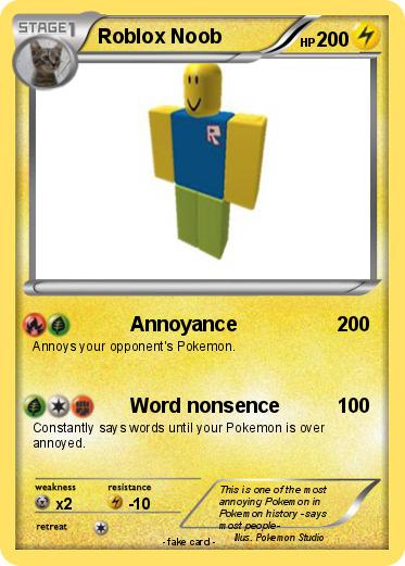 Pokemon roblox noob