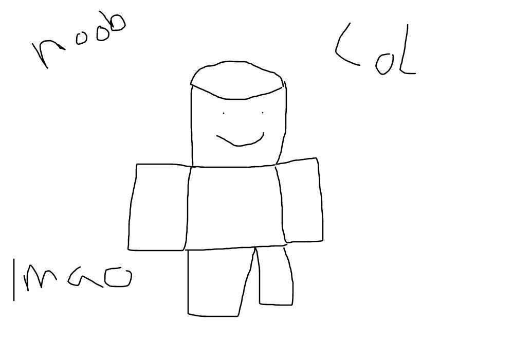 Random roblox noob by booklovergamer on