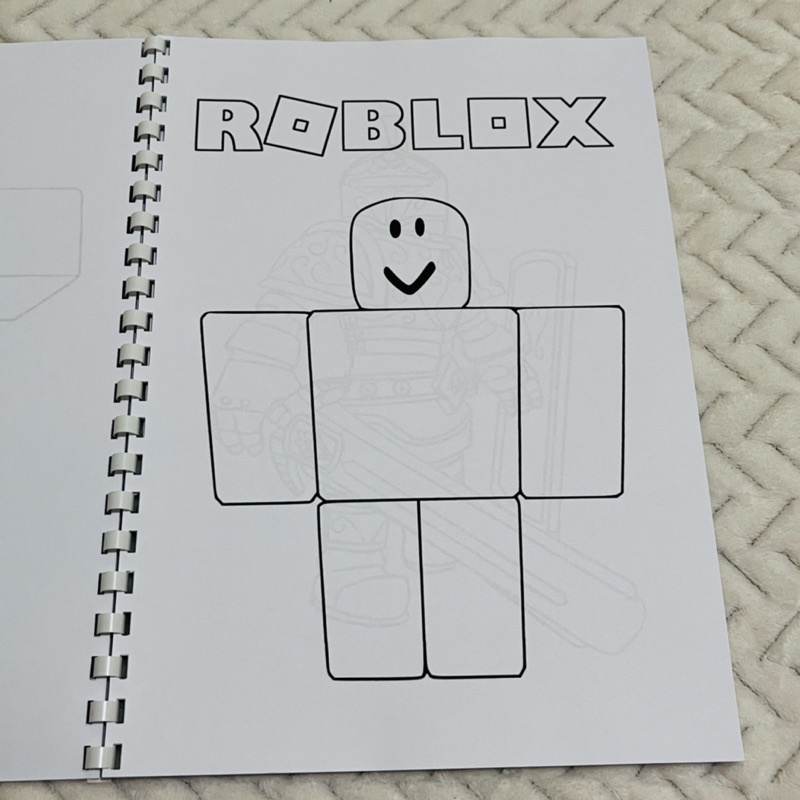 Color your world with roblox a fun and creative coloring book for fans of all ages