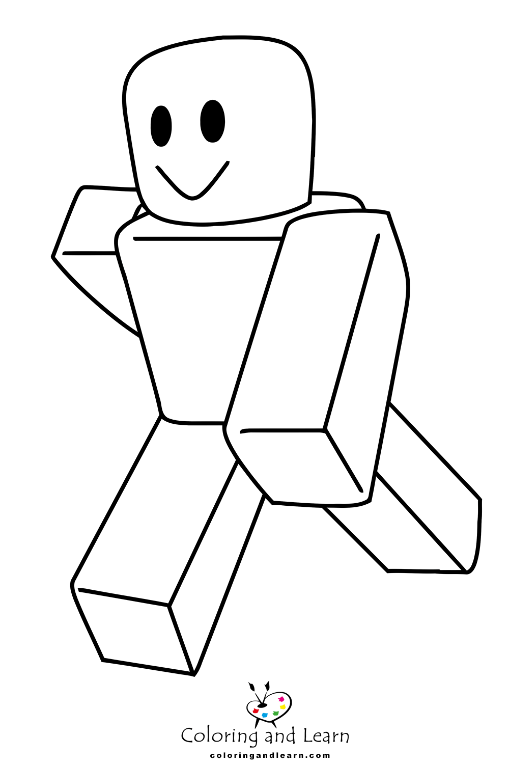 Roblox coloring pages rroblox