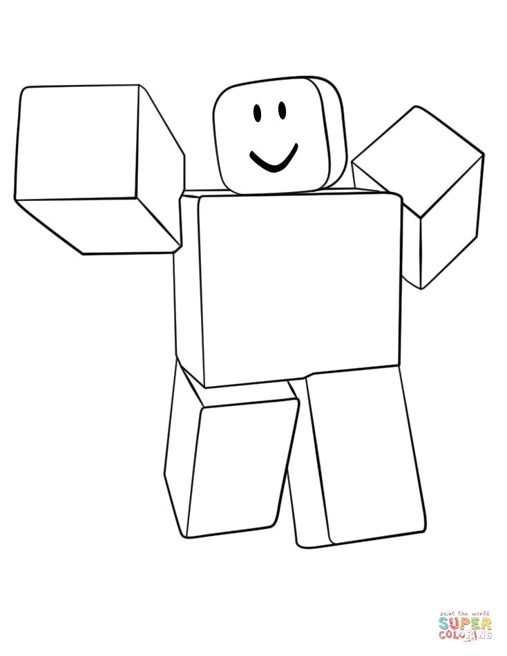 Roblox noob fight render coloring page free printable coloring pages free printable coloring pages free printable coloring coloring pages