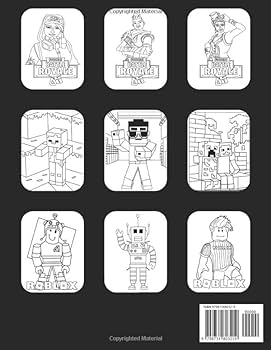 In coloring book minecraft fortnite roblox coloring book coloring pages for kids and adults amazing drawings characters weapons other high quality by