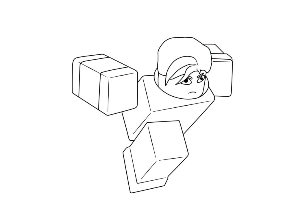 Roblox coloring pages
