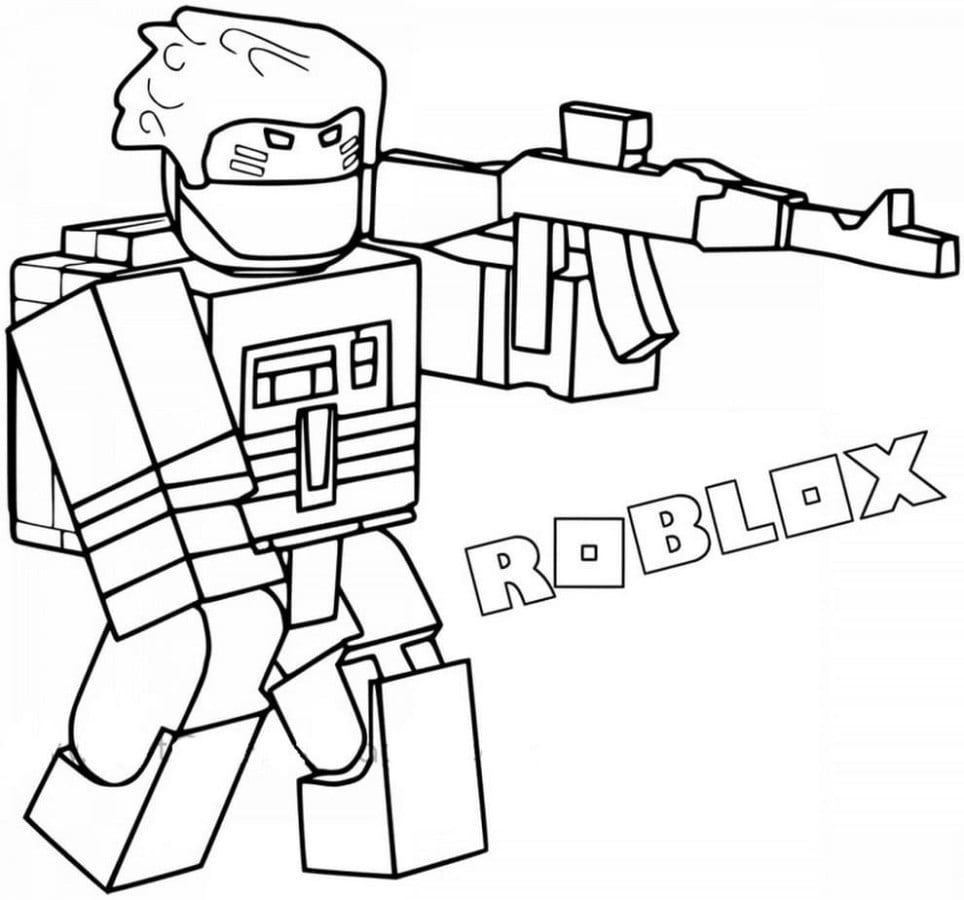 Roblox coloring pages download and print livro de colorir desenhos para colorir roblox