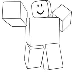 Roblox coloring pages printable for free download