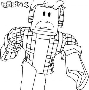 Printable roblox coloring pages pdf free