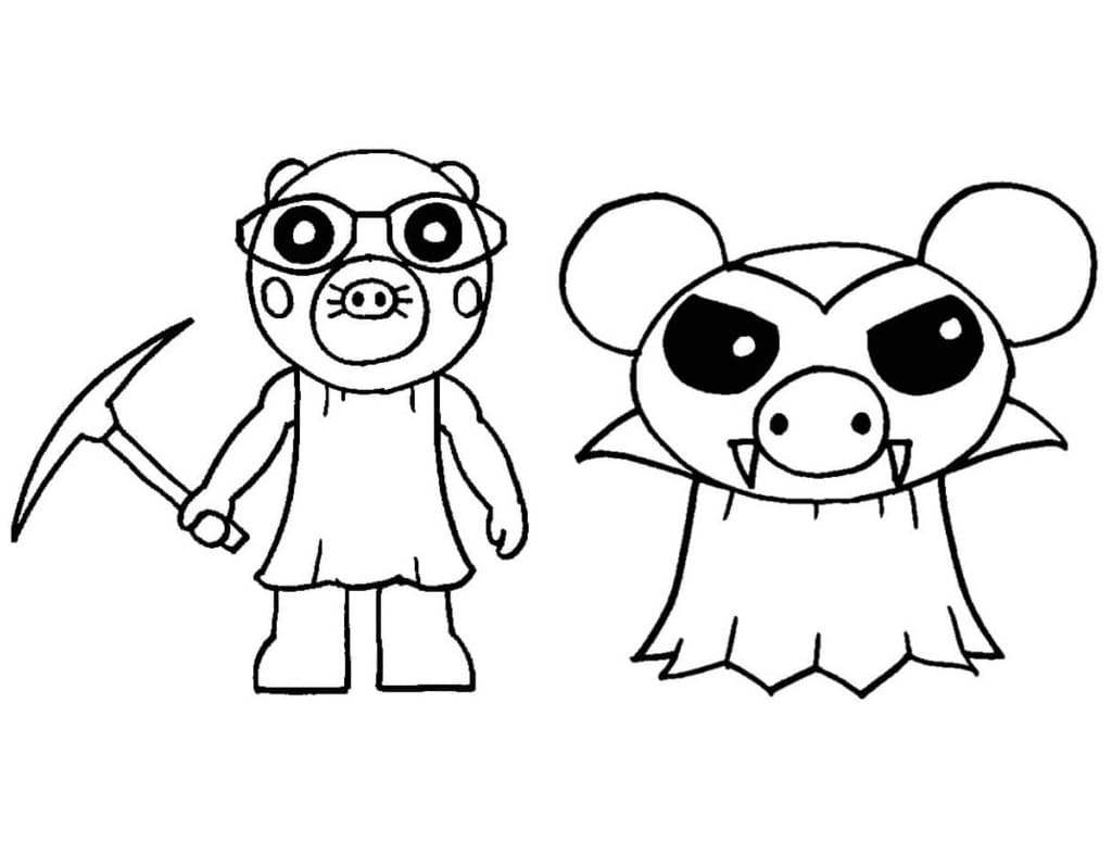 Roblox coloring pages