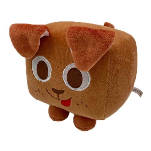 Brown roblox pet simulator x huge cat big games kids plush toy stuffed doll gift on