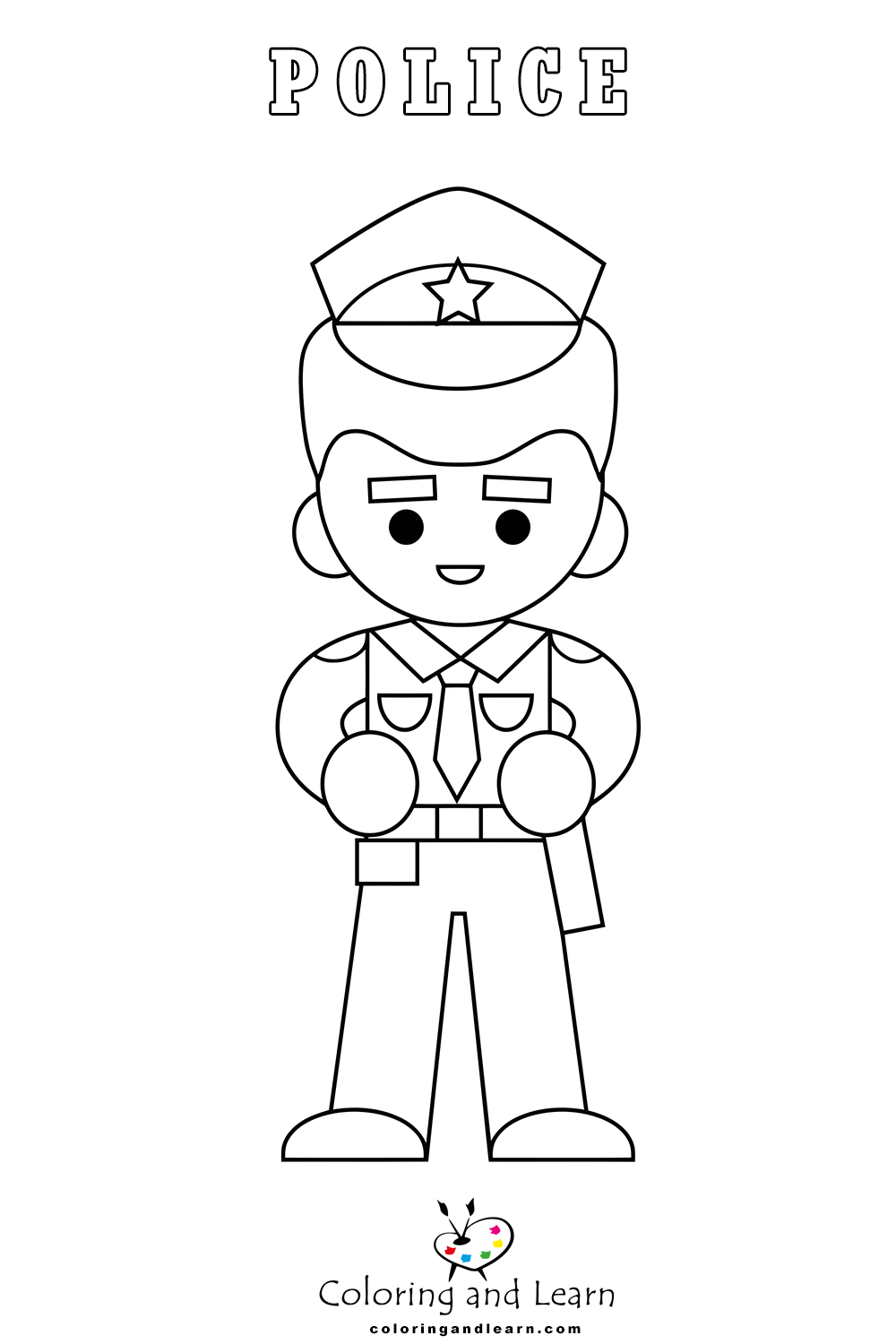 Professions coloring pages
