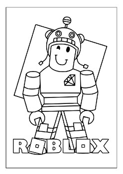 Dive into roblox universe printable roblox coloring pages collection for kids