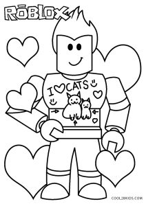 Free printable roblox coloring pages for kids