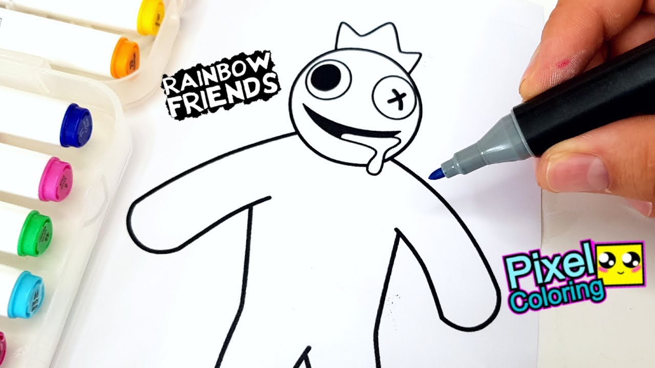 Rainbow friends roblox blue
