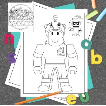 Printable roblox coloring sheets for kidsbest coloring pages for kids pdf