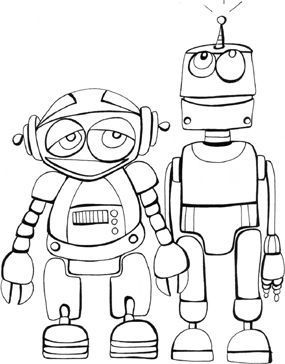 Happy robot color page space aliens color page fantasy medieval coloring books coloring pages coloring book pages