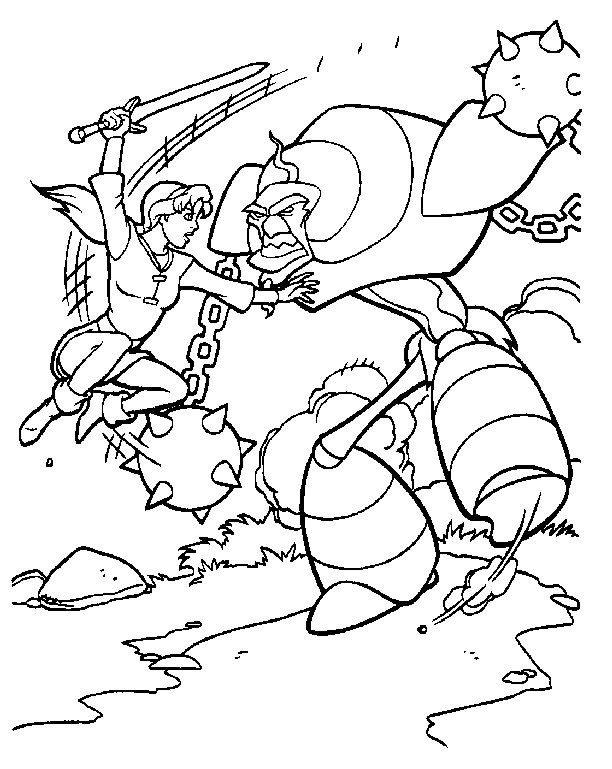 Page fighting robot