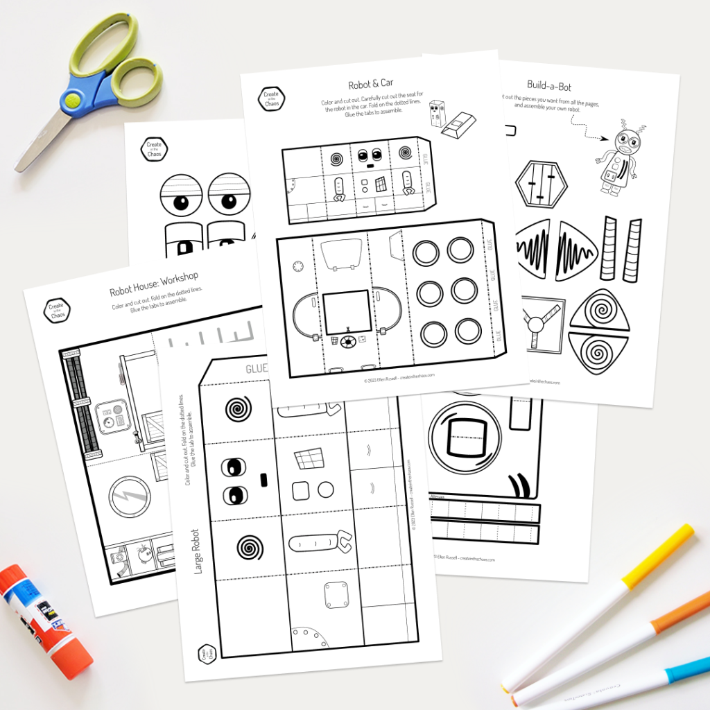 Robot craft pack