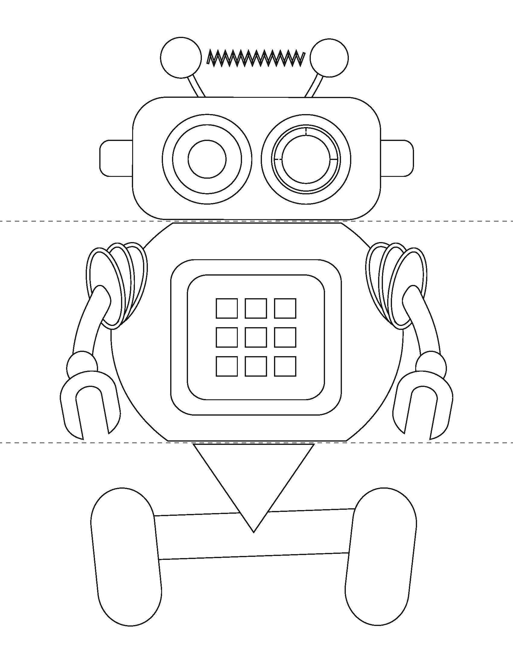 Flip a robot activity book