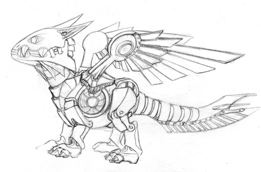Robot dragon coloring pages dragon coloring page dragon drawing drawing images