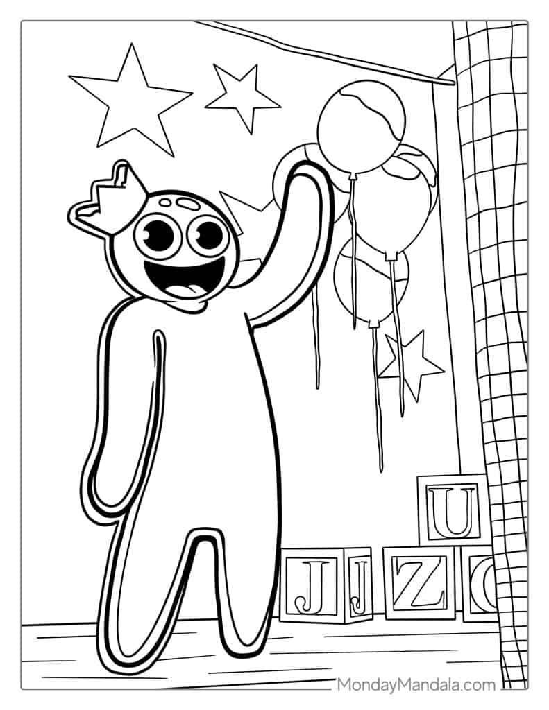 Roblox coloring pages free pdf printables