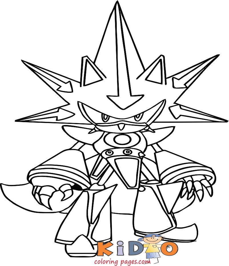 Printable coloring page on