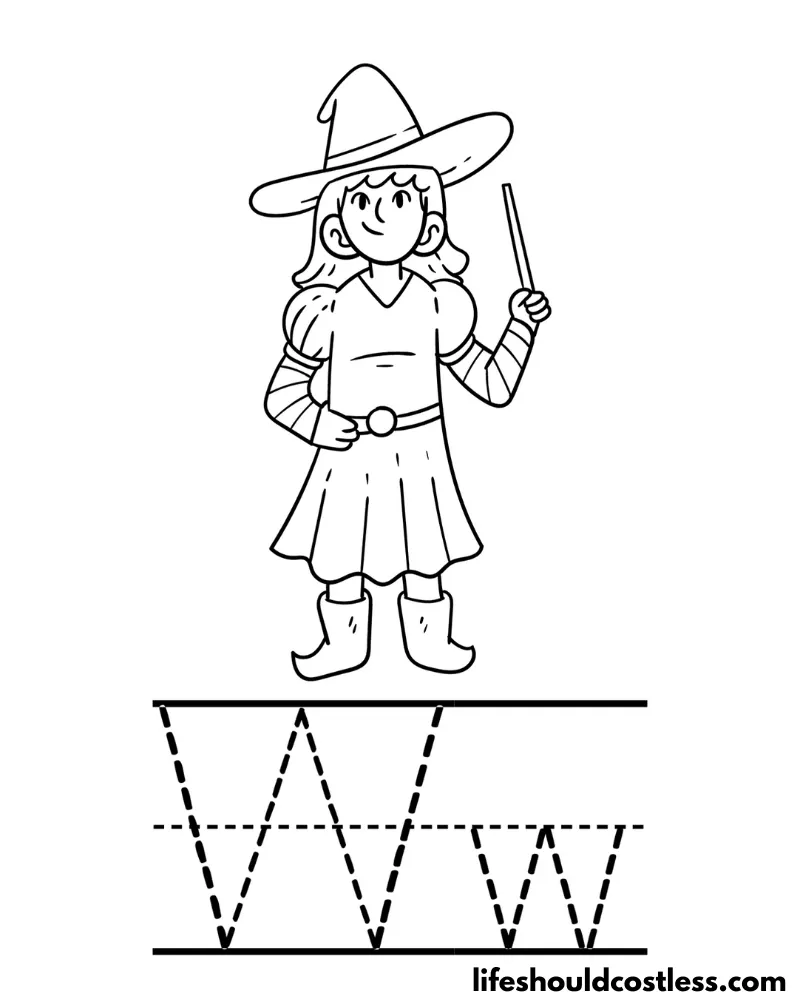 Witch coloring pages free printable pdf templates