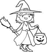 Witch coloring pages free coloring pages
