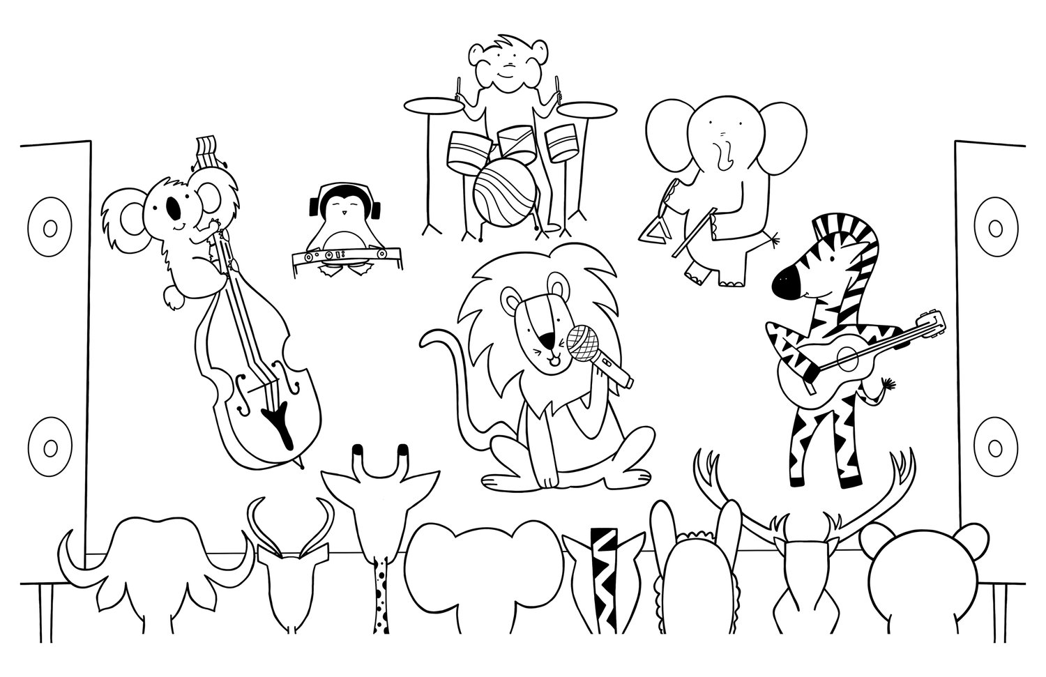 Rock band loring page â the doodle shop