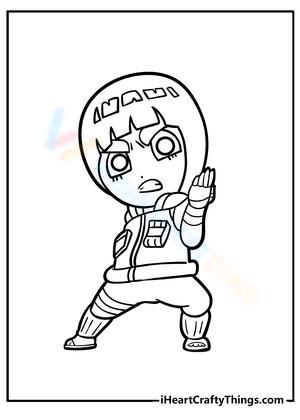 Rock lee worksheet