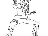 Rock lee coloring pages ideas rock lee ninja battle coloring pages