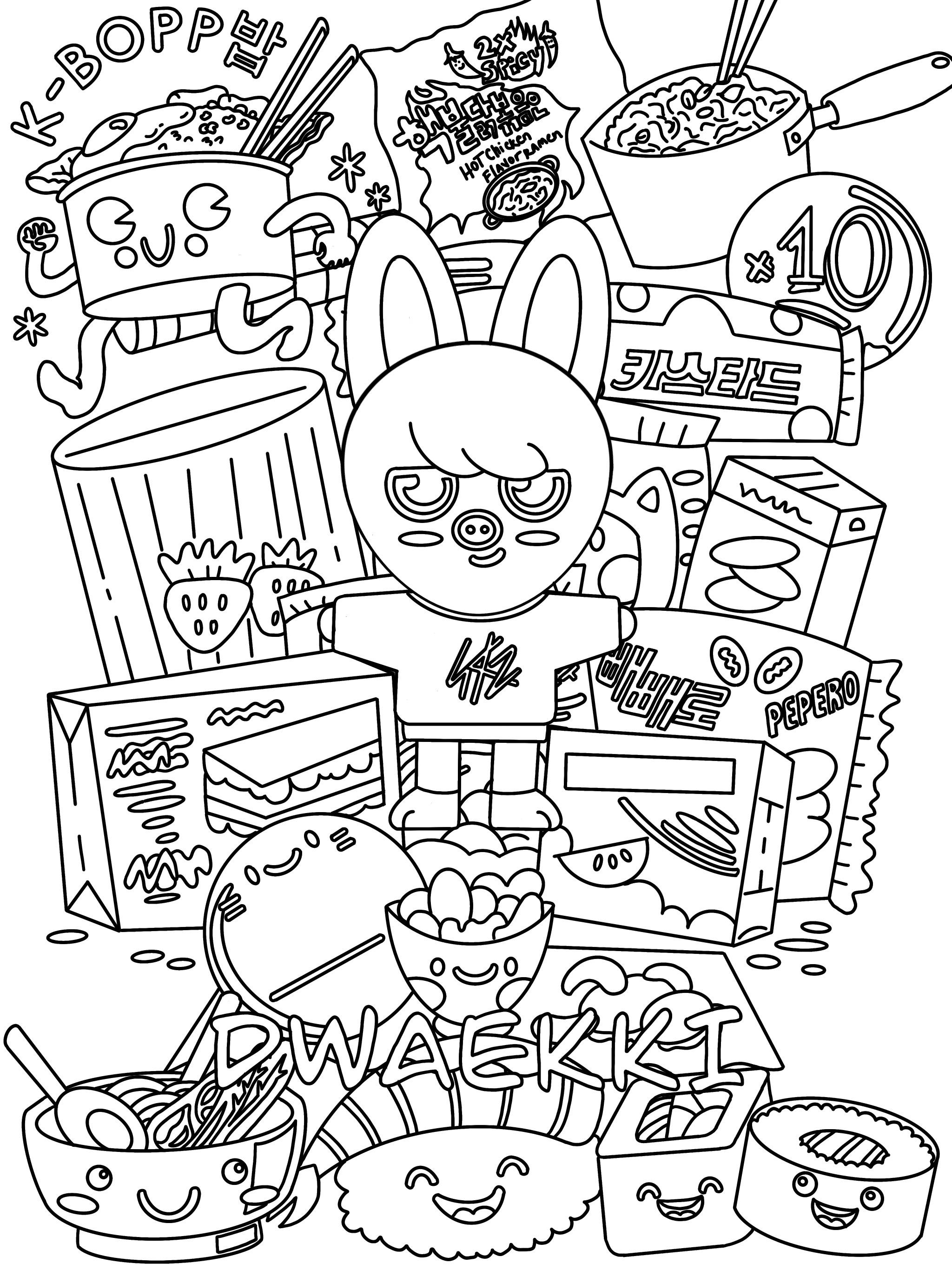 Coloring pages rstraykids