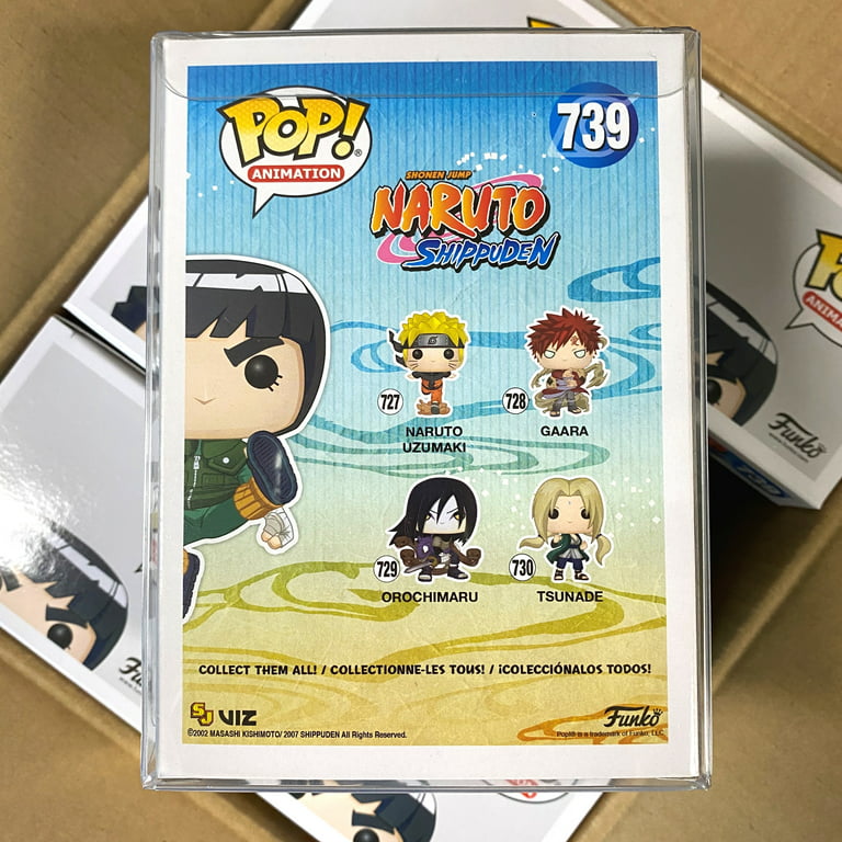 Funko pop naruto shippuden rock lee vinyl figure mint box