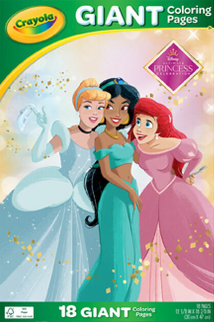 Giant coloring pages â disney princess â awesome toys gifts