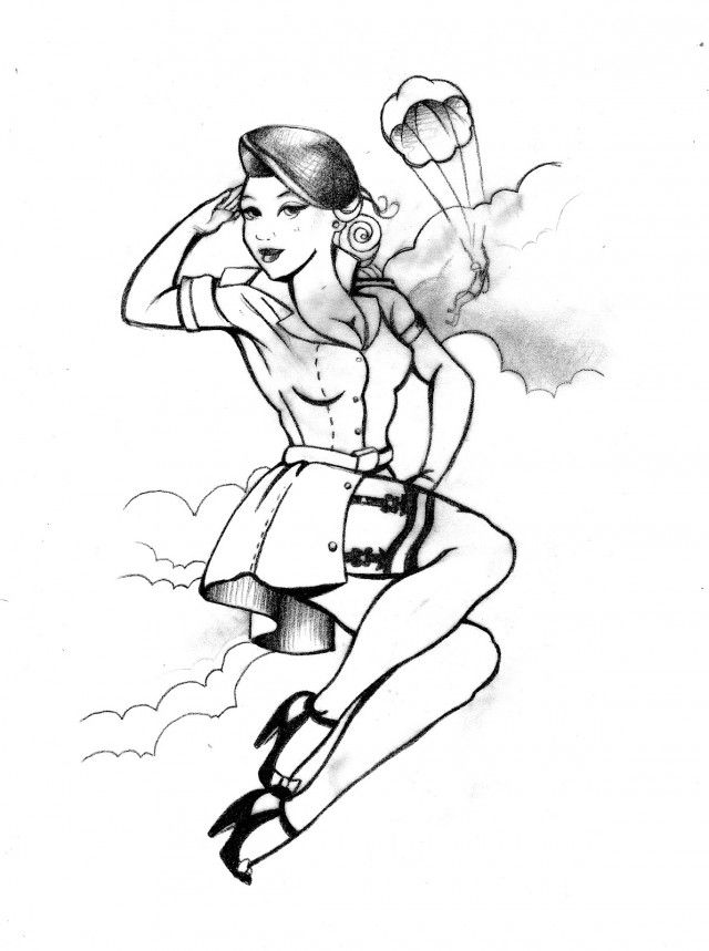 Free pin up girl coloring pages download free pin up girl coloring pages png images free cliparts on clipart library