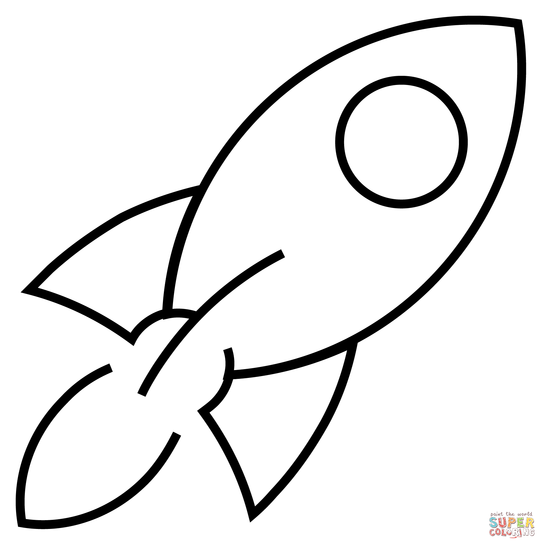 Rocket emoji coloring page free printable coloring pages