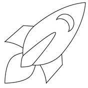 Rocket coloring pages free coloring pages