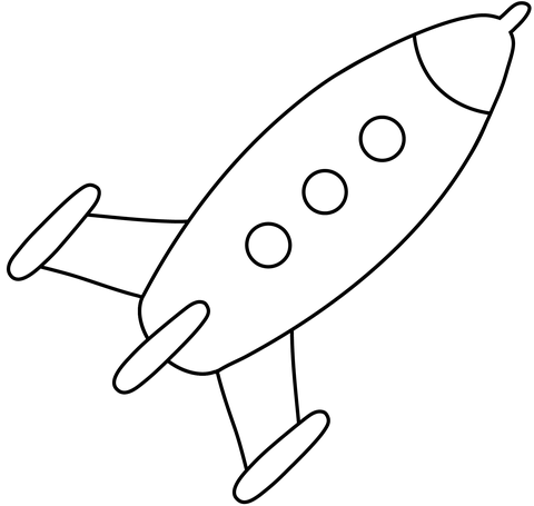 Rocket emoji coloring page free printable coloring pages