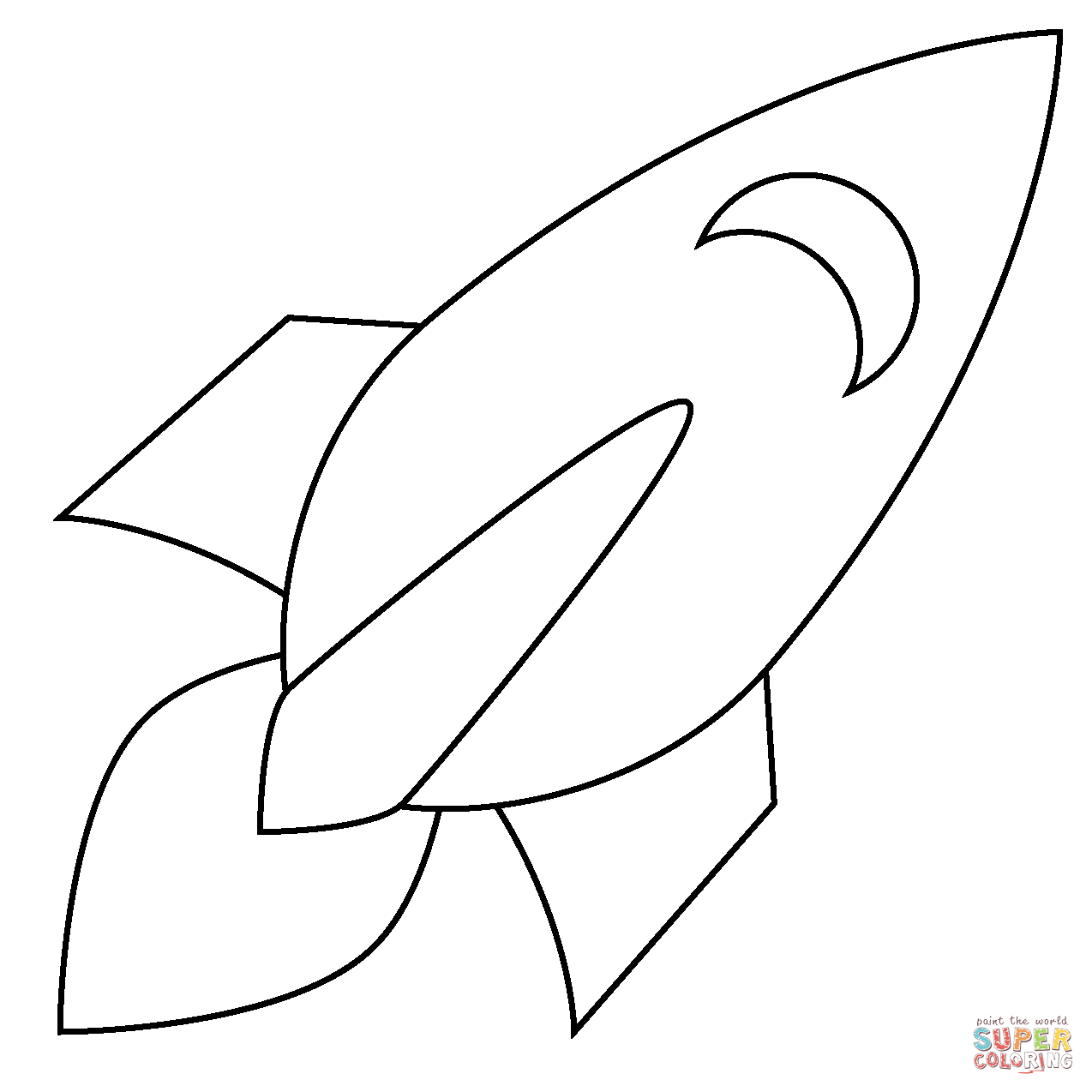 Rocket emoji coloring page free printable coloring pages