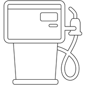 Fuel pump emoji coloring page free printable coloring pages