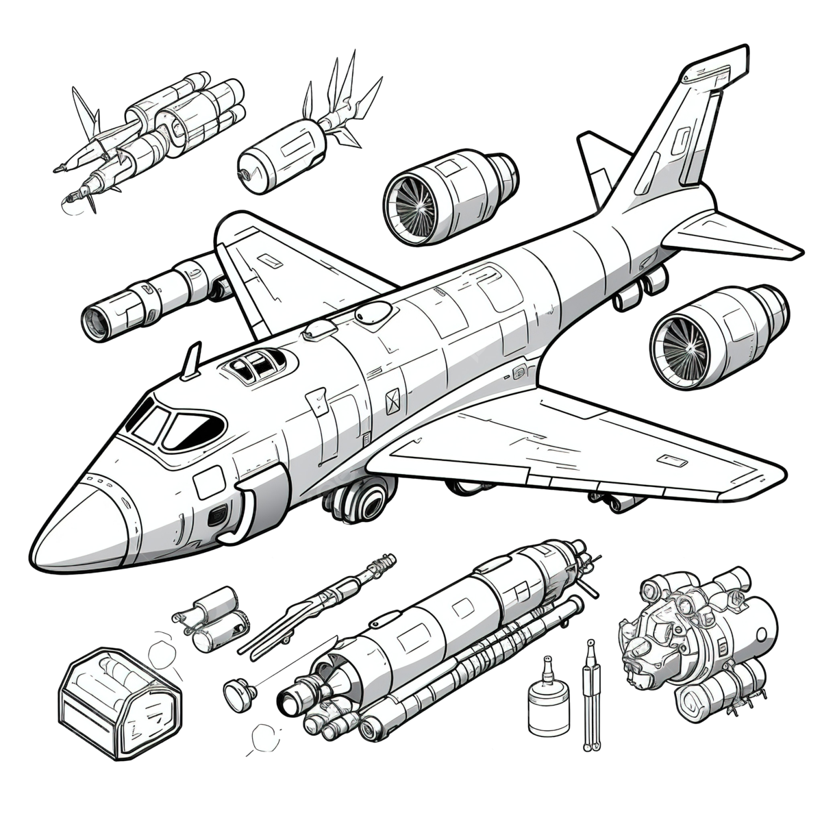 Portable air bomb coloring book drone rocket and military missile army weapon png illustration bomb rocket missile png transparent image and clipart for free download