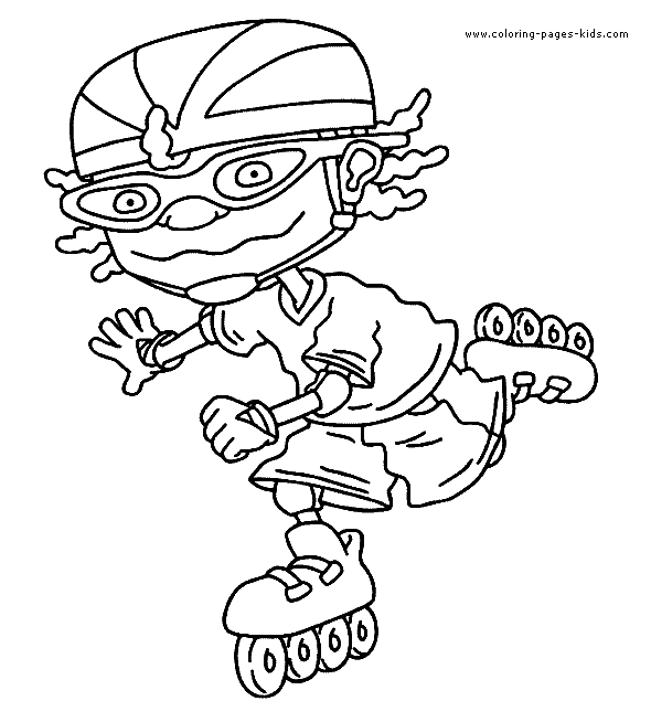 Rocket power color page
